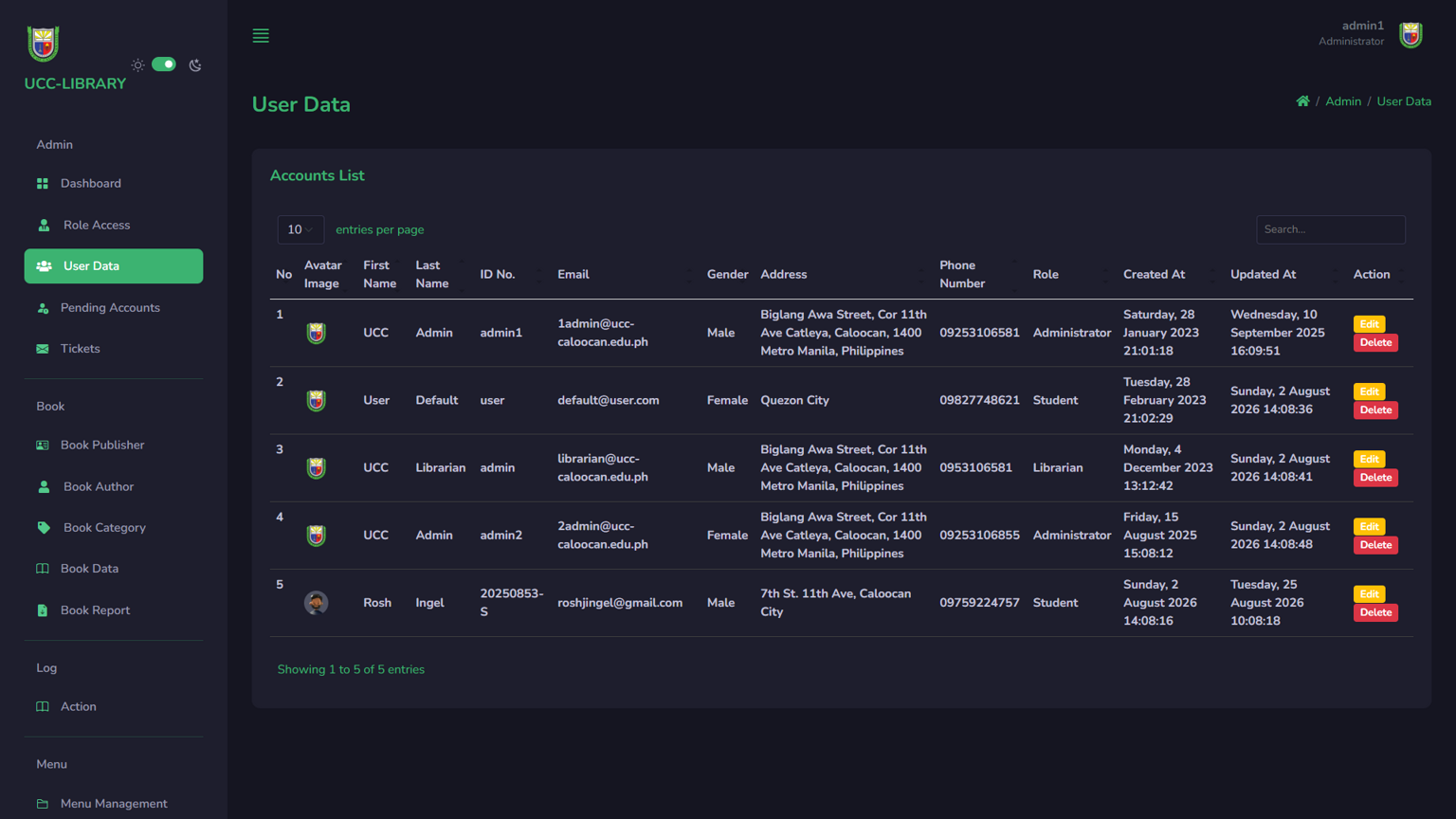 Library Management System — image 4 of 5