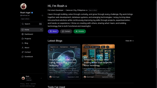 Roshingel's Portfolio