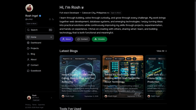 Roshingel's Portfolio